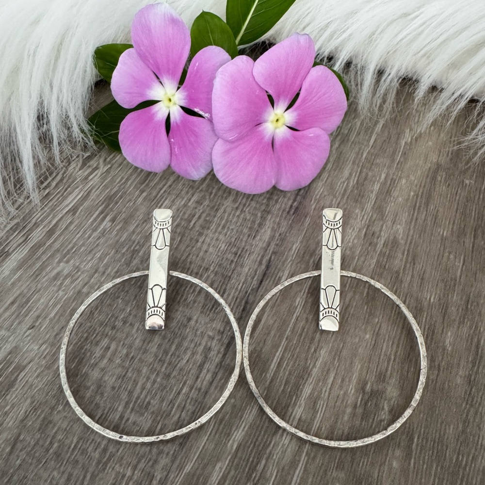 🌺 BRIGHTON Retired Marrakesh Soleil Post Hoop Earrings